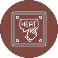 Heat Smart UI Graphic vector