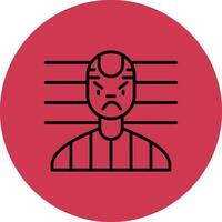 Convict Stylish App Element vector