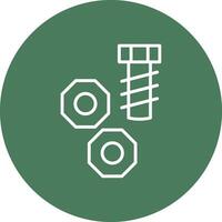 Nut Minimal Concept Visual vector