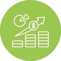 Growth Thin Line Design vector