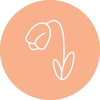 Snowdrop Interactive Display Symbol vector