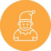 Elf Bright Flat Element vector