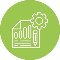 Project Management Business Interface Asset vector