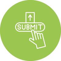 Submit Compact App Icon vector