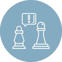 Checkmate Artistic UI Symbol vector