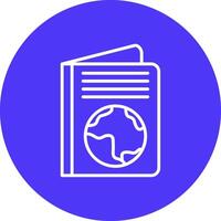 Guide Book Detailed Line Sketch vector