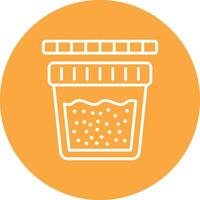 Urine Test Graphic Interface Asset vector