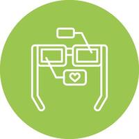 Augmented Reality Interactive UI Graphic vector