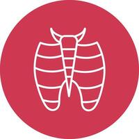 Ribcage Web Interface Symbol vector