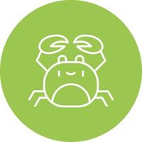 Crab Digital UI Element vector
