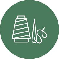 Thread Outline Graphic Design vector