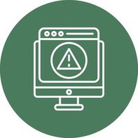 Error Modular UI Graphic vector