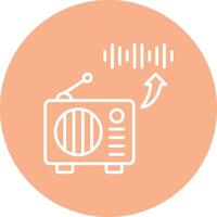Radio Simple UI Visual vector
