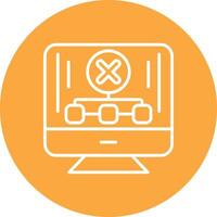 No Connection Dynamic Web Illustration vector