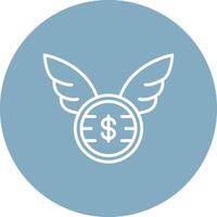 Cash Sleek Graphic Mark vector