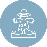 Scarecrow Color Accent Visual vector
