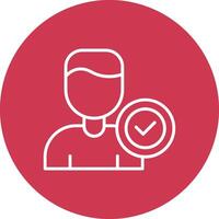 Available Interactive Icon Badge vector