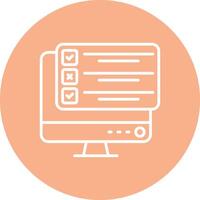 Exam Minimal Touch Graphic vector