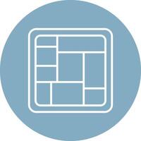 Tatami Minimal Concept Visual vector