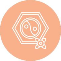 Yin Yang Smart UI Graphic vector