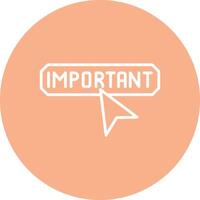 Important App Style Badge vector