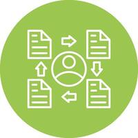 Profiling Lined UI Illustration vector