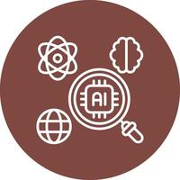 Analysis Clean Grid Icon vector
