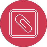 Attachment Sharp Edge Symbol vector