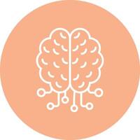 Artificial Intelligence Dynamic Web Illustration vector