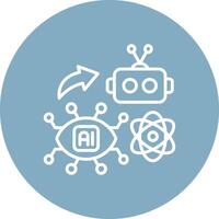 Virtual Reality Minimal Touch Graphic vector