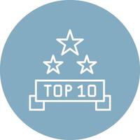 Top 10 Handcrafted Digital Icon vector