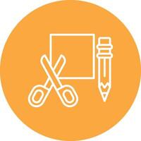 Paper Crafts Subtle Shadow Icon vector
