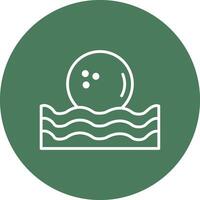 Water Clean Web Element vector