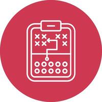 Game Strategy Monochrome UI Visual vector