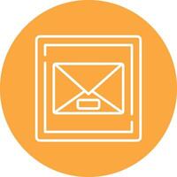 Email Abstract Web Element vector