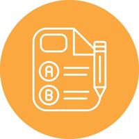 Guidelines Bold App Illustration vector