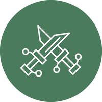 Sword Modern App Icon vector