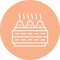 Dim Sum Modular UI Graphic vector