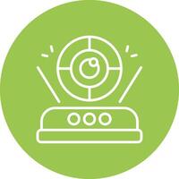 Hologram Web Interface Symbol vector
