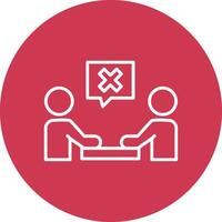 Meeting Cancel Web Ready Graphic vector