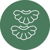 Collar Frame Icon vector