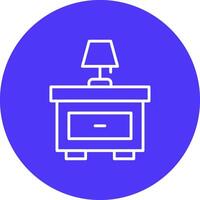 Nightstand Compact App Icon vector