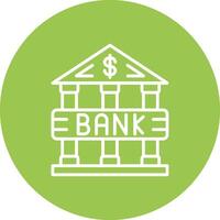 Bank Functional Icon Art vector