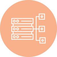 Server User-Friendly Visual vector
