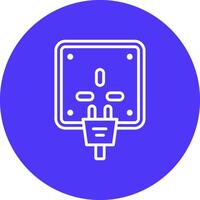Socket Minimalist Graphic vector