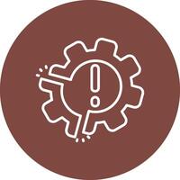 Disruption Bold Web Icon vector