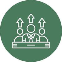 Efficiency Simple UI Visual vector