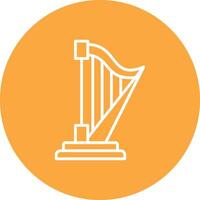 Harp Digital Abstract Form vector