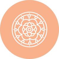 Mandala Isometric Art vector