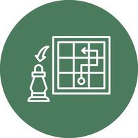 Chess Pawn Dynamic Web Illustration vector